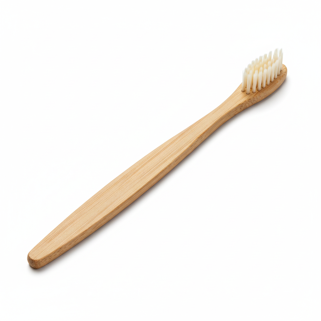 Organic Bamboo Toothbrush for Adults (Pack of 4)