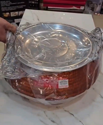 Shaahi Dawat Mega Copper coated Handi