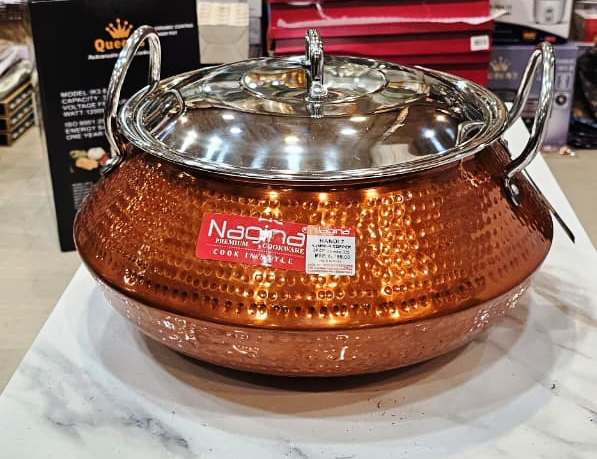 Shaahi Dawat Mega Copper coated Handi