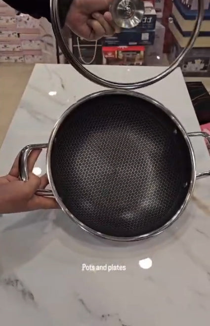 Triply Honeycomb Chef Kadai