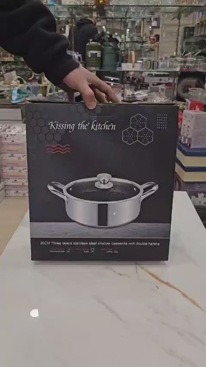 Triply Honeycomb Chef Kadai
