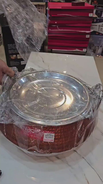 Shaahi Dawat Mega Copper coated Handi