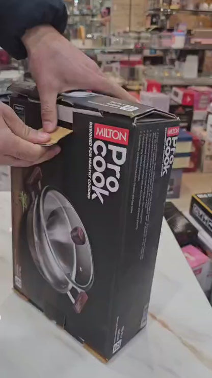 Milton ProCook Triply Chef Kadai – 22cm