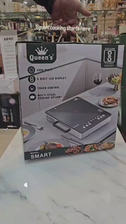 Smart Induction Cooktop|Cook smart, cook fast Touch control | Multiple cooking modes | Safe & energy-efficient