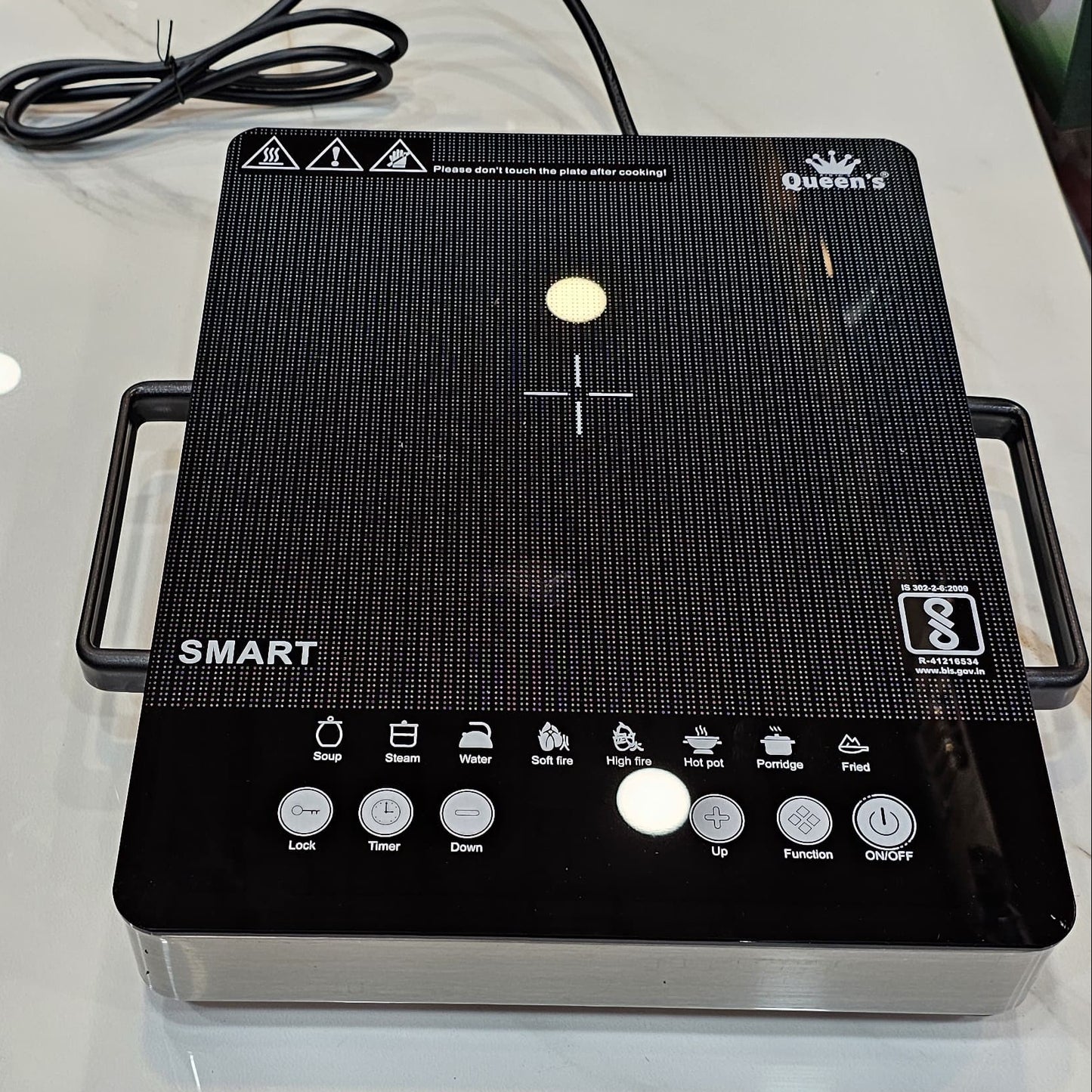 Smart Induction Cooktop|Cook smart, cook fast Touch control | Multiple cooking modes | Safe & energy-efficient
